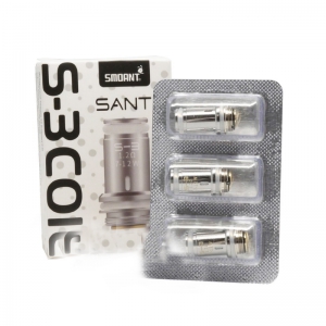 Испаритель Smoant Santi S-3 - испаритель семейства Smoant, представленная для pod-системы Santi. Имеет сигаретную затяжку. Подойдет как для обычной жидкости, так и для солевой.